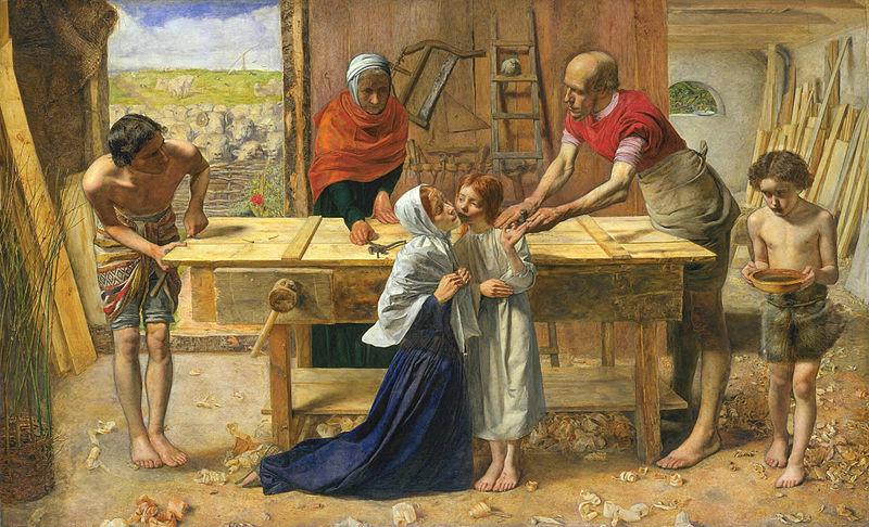 Sir John Everett Millais Christ in the House of His Parents China oil painting art